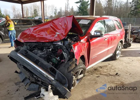 2011 Dodge Durango Citadel z USA, uszkodzony, nr VIN 1D4SE5GT5BC595424